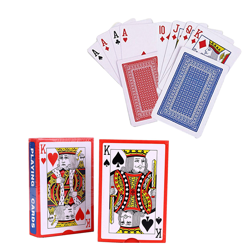 Party Games Using Playing Cards - 54장/세트 56x86 밀리미터 회색 종이 코어