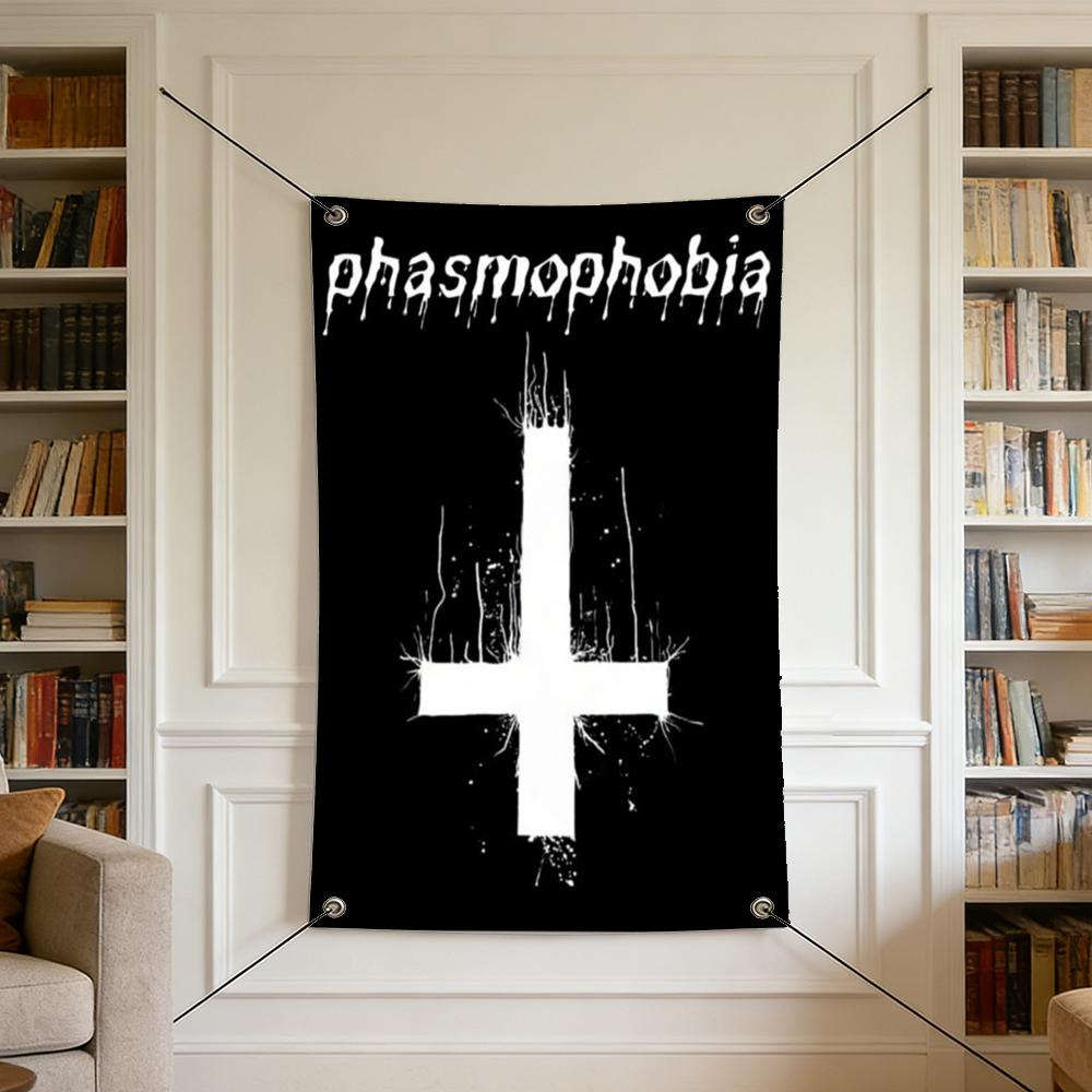 Party Games Stream - 게임 P-Phasmophobia 플래그는 야외 캠핑, 라이브