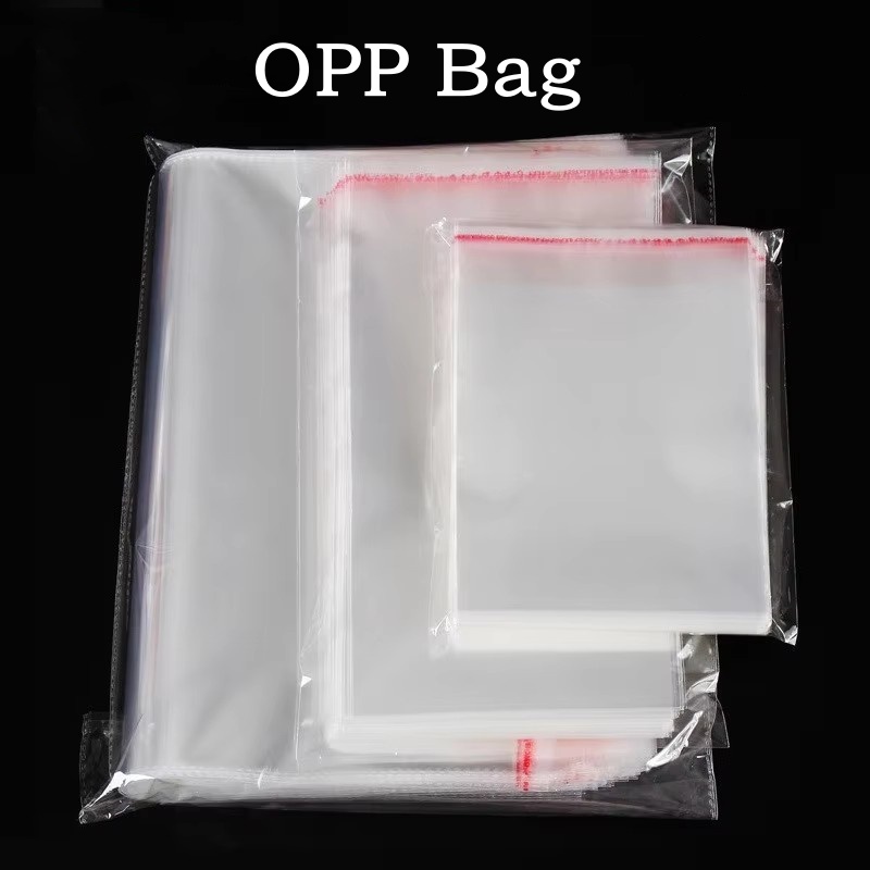 Party Games Graduation - 100PCS 투명 OPP 자체 접착 가방