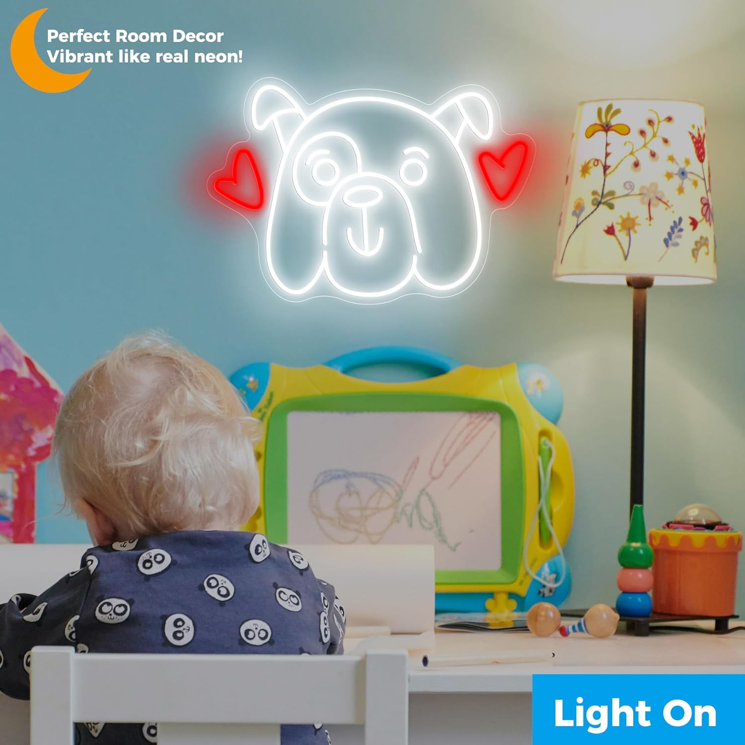 러브 도그 네온사인 LED 네온 조명 사인 USB 디밍 - Party Games Shop 리뷰 및 가격