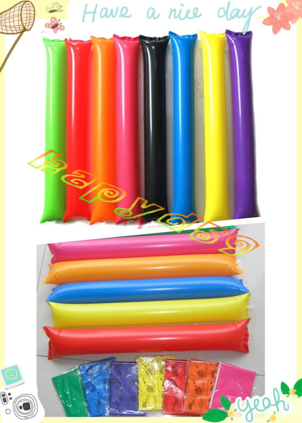 100pcs 60cm 클래퍼 ballon 비치 풍선 스 - Party Games Graduation 리뷰 및 가격