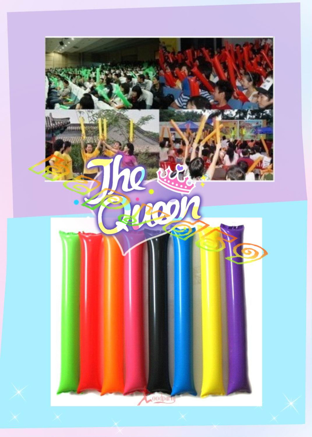 100pcs 60cm 클래퍼 ballon 비치 풍선 스 - Party Games Graduation 리뷰 및 가격