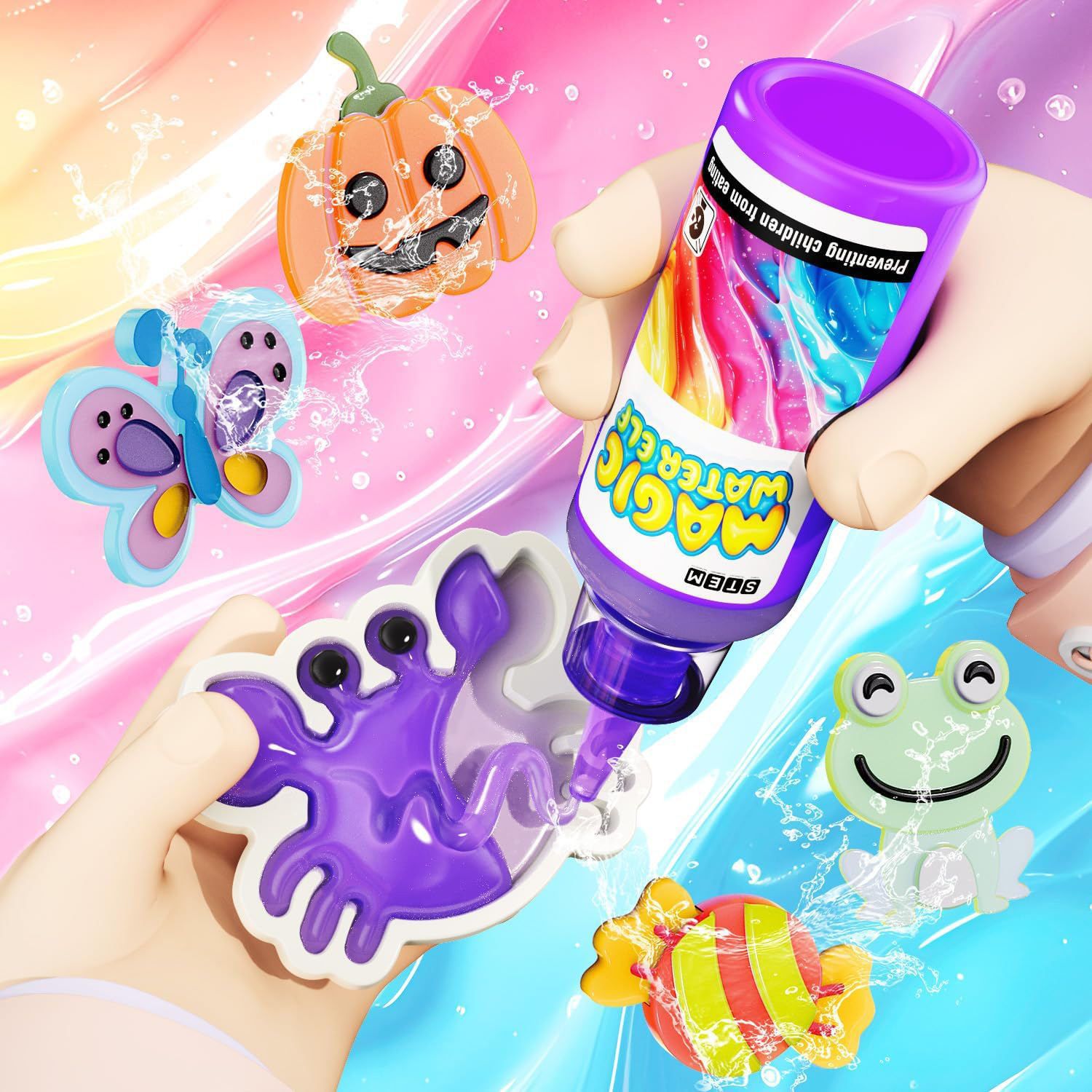 매직 젤 워터 비즈 장난감: 12팩 DIY 요정 정원  - Games Garden Party 리뷰 및 가격