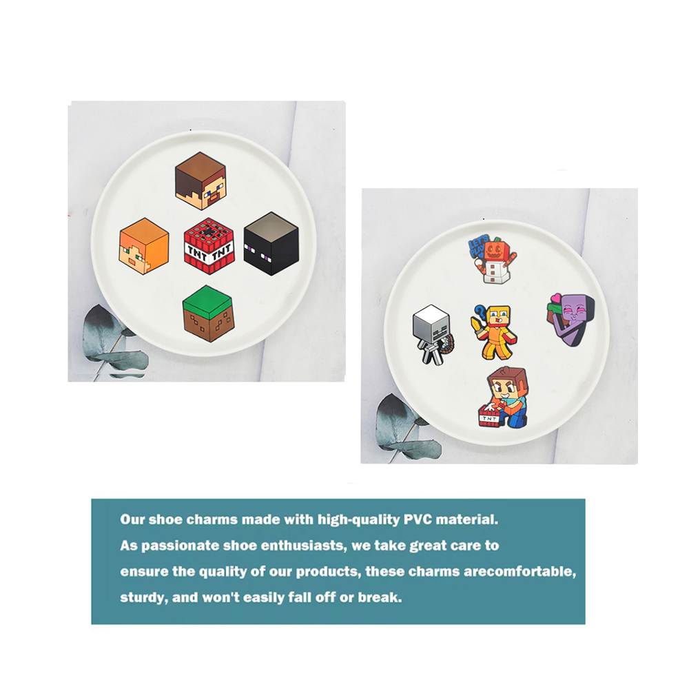 25-100Pcs 게임 시리즈 신발 참 장식품 만화 클 - Games Garden Party 리뷰 및 가격