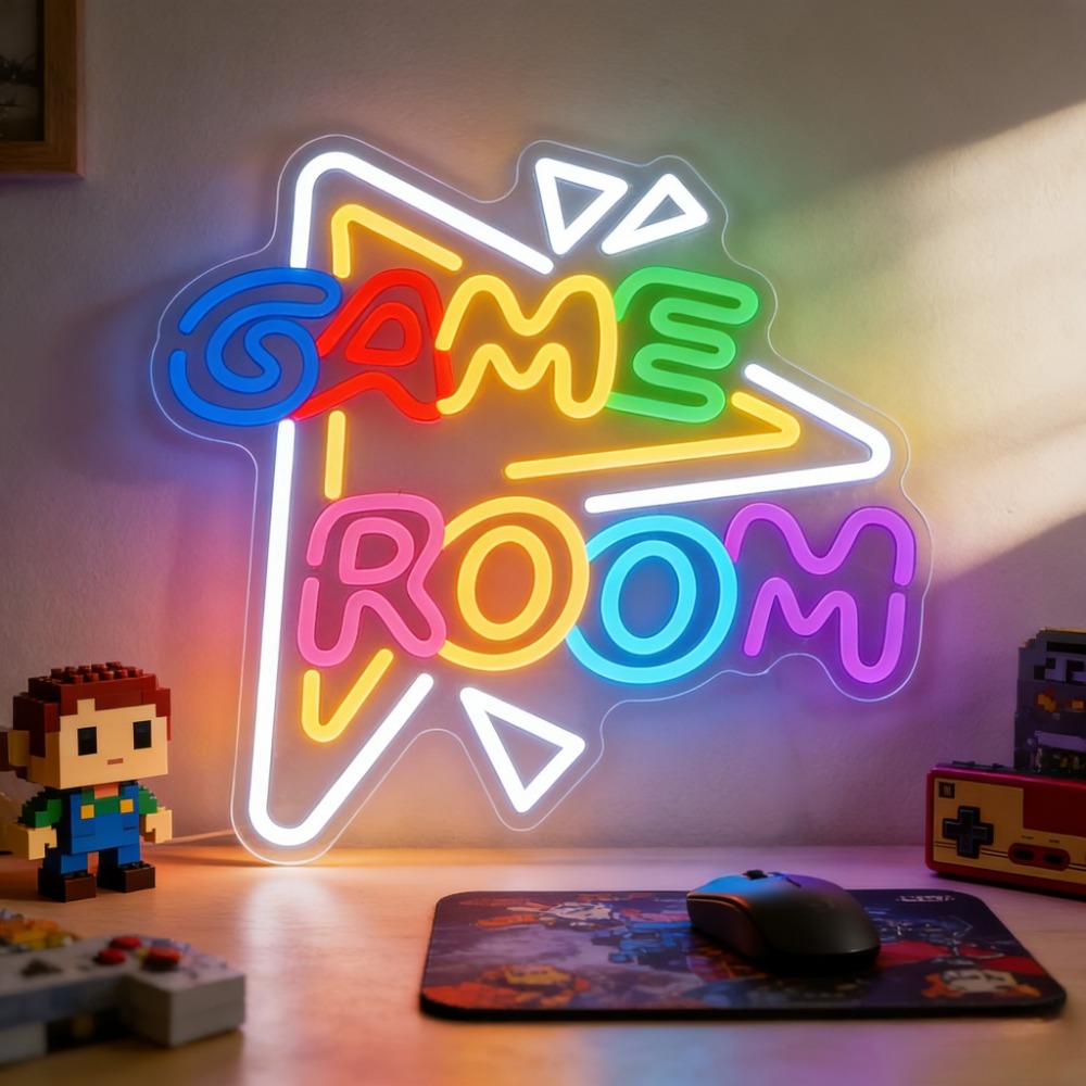 게임룸 LED 네온사인 디밍 가능 USB 네온 조명,  - Party Games Stream 리뷰 및 가격
