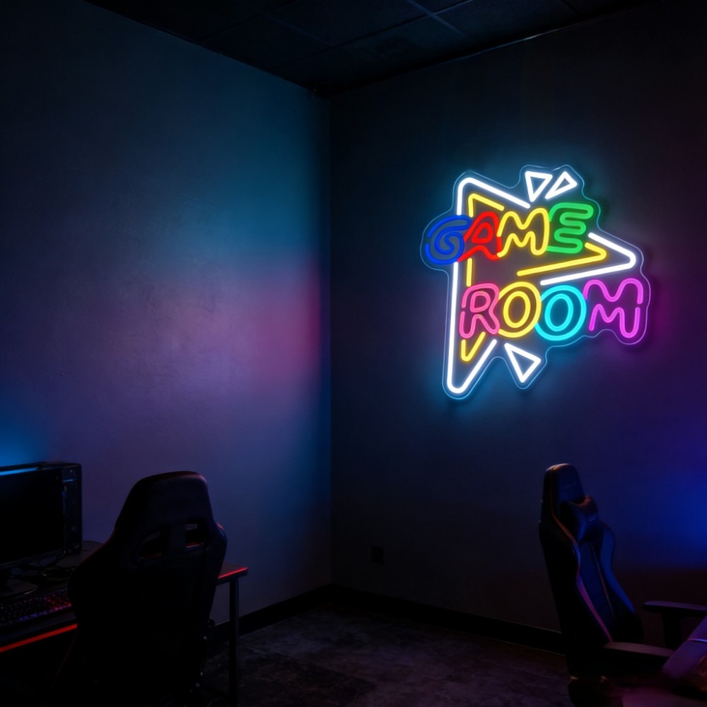 게임룸 LED 네온사인 디밍 가능 USB 네온 조명,  - Party Games Stream 리뷰 및 가격