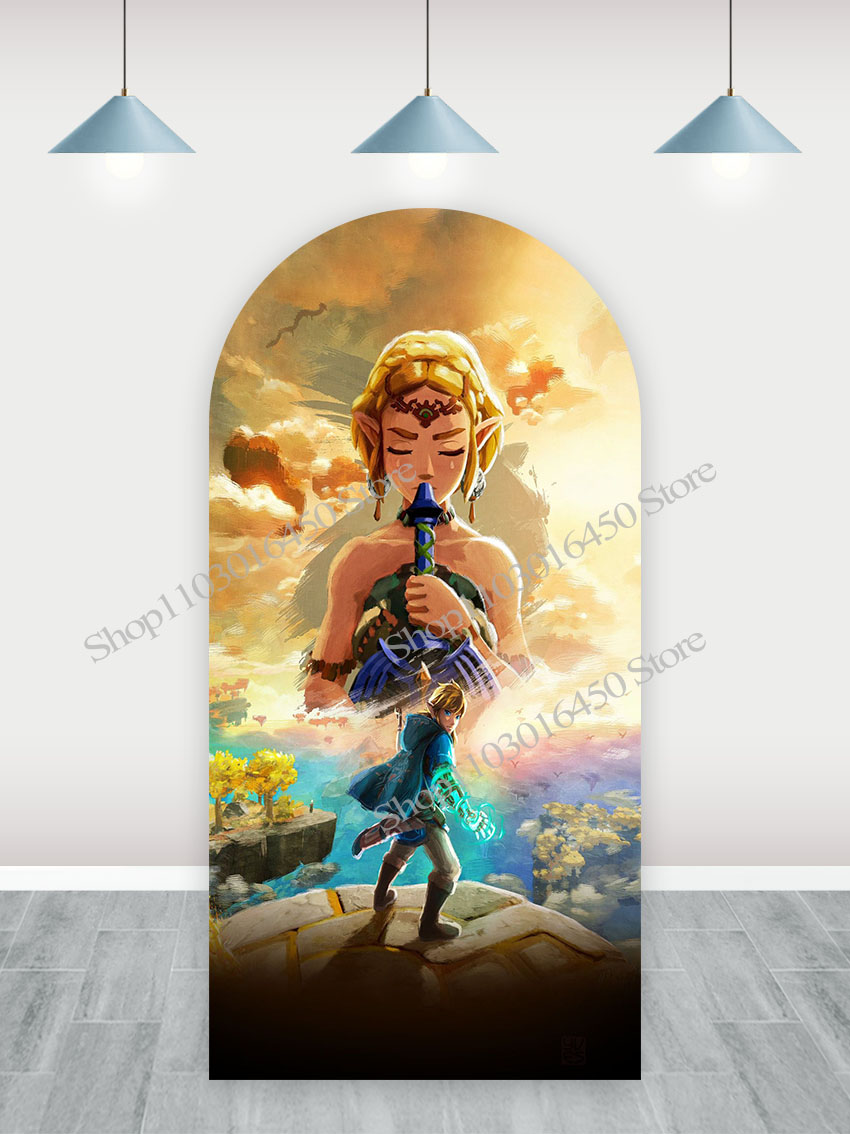 젤다의 전설 아치 양면 사진 배경 게임 테마 폴리 에스 - 3Rd Party Zelda Games 리뷰 및 가격
